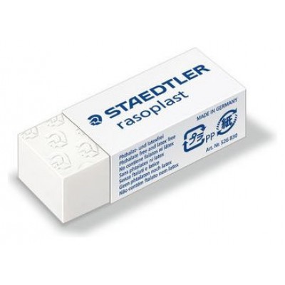 GOMA DE BORRAR RASOPLAST (42X19X13 MM) STAEDTLER 526 B30 (MIN30) (Espera 4 dias) en Huesoi